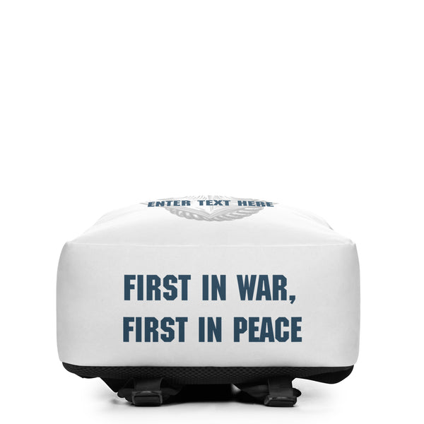 Customizable USS GEORGE WASHINGTON Minimalist Backpack