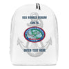 Customizable USS RONALD REAGAN Minimalist Backpack
