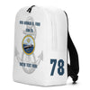 Customizable USS GERALD R. FORD Minimalist Backpack