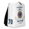 Customizable USS CARL VINSON Minimalist Backpack
