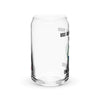 Customizable USS GEORGE H.W. BUSH Can-shaped glass