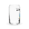 Customizable USS DWIGHT D. EISENHOWER Can-shaped glass