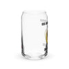 Customizable USS ABRAHAM LINCOLN Can-shaped glass