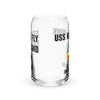Customizable USS KITTY HAWK Can-shaped glass
