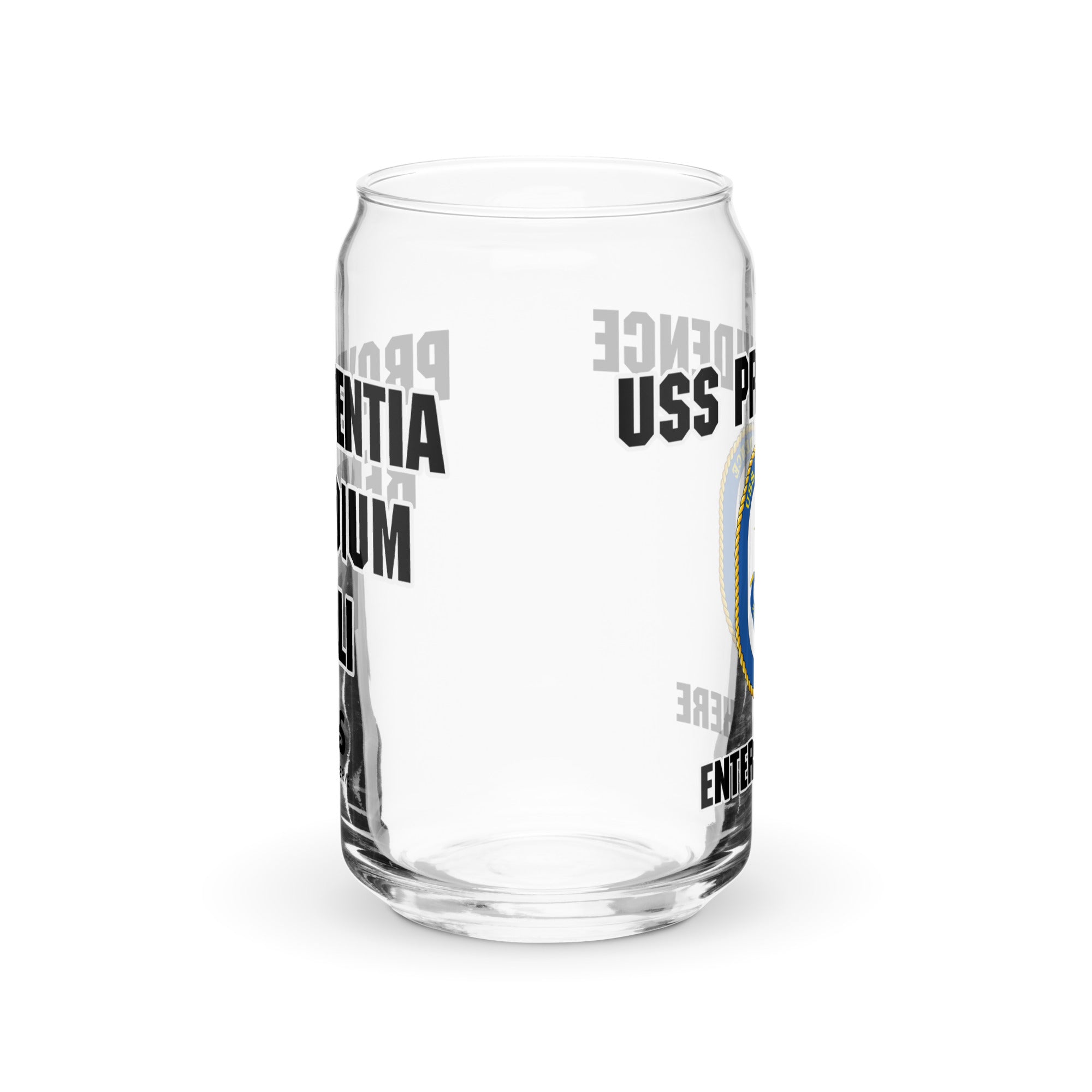 Customizable USS PROVIDENCE (SSN-719) Can-shaped glass