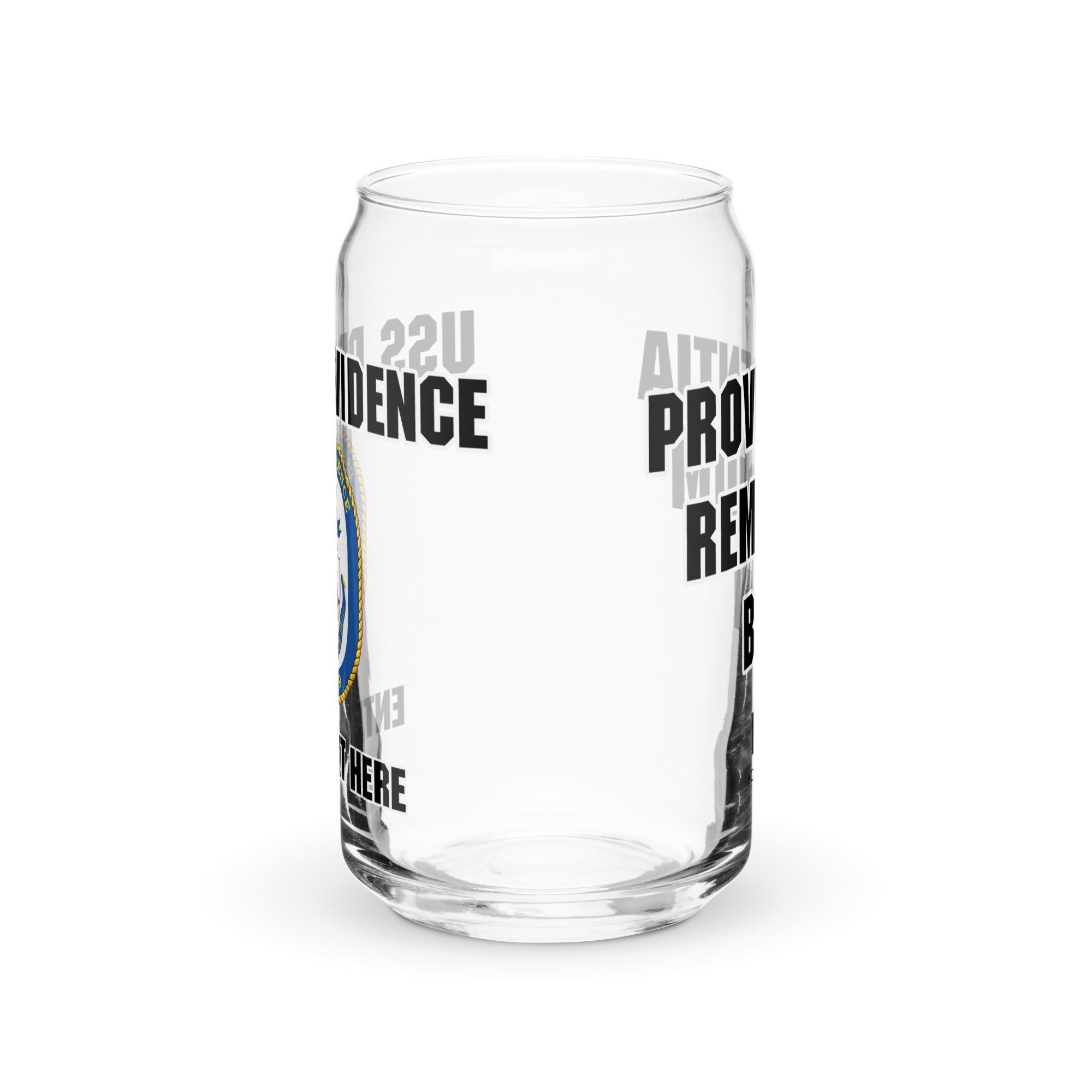 Customizable USS PROVIDENCE (SSN-719) Can-shaped glass