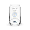 Customizable USS NIMITZ Can-shaped glass