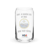 Customizable USS GERALD R. FORD Can-shaped glass