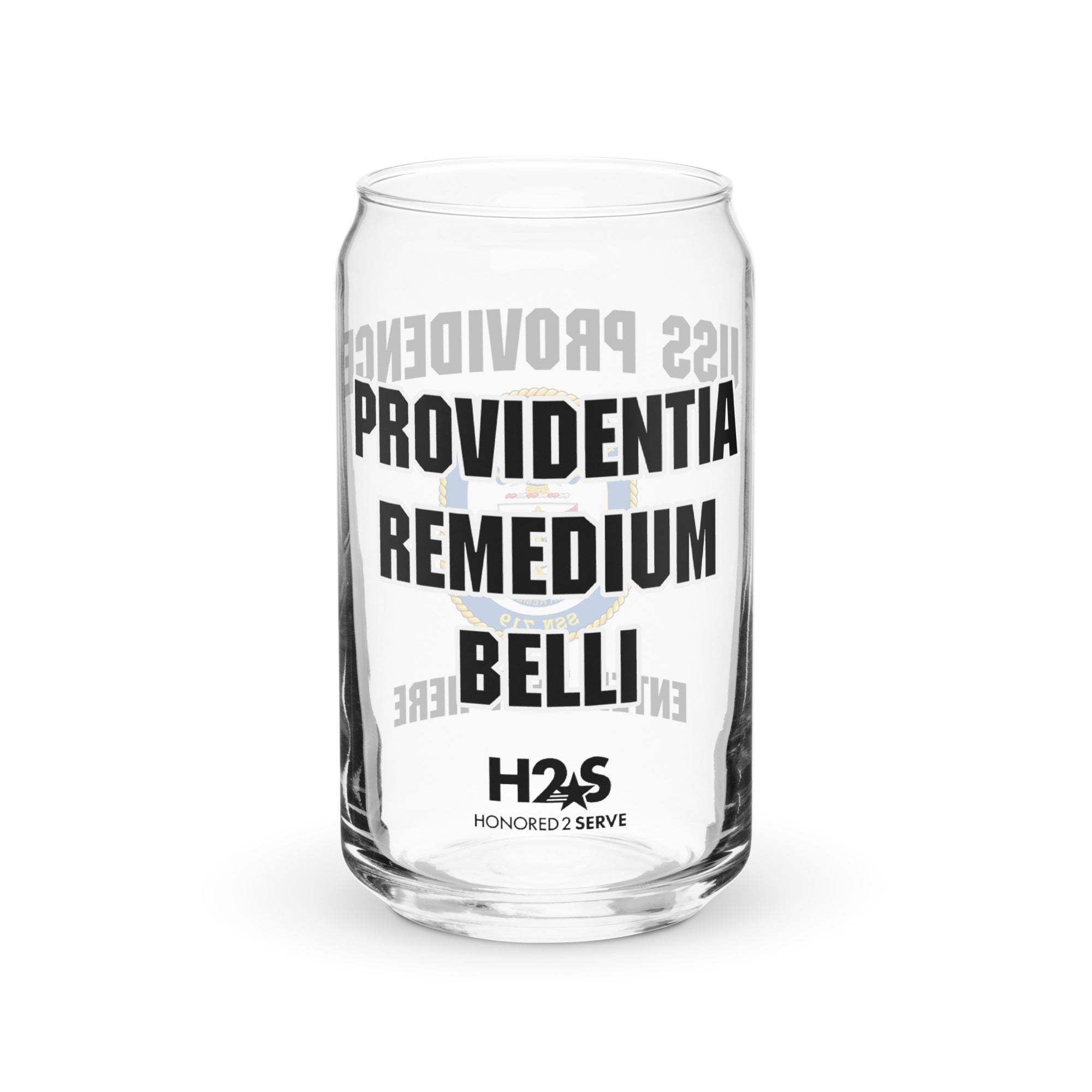 Customizable USS PROVIDENCE (SSN-719) Can-shaped glass
