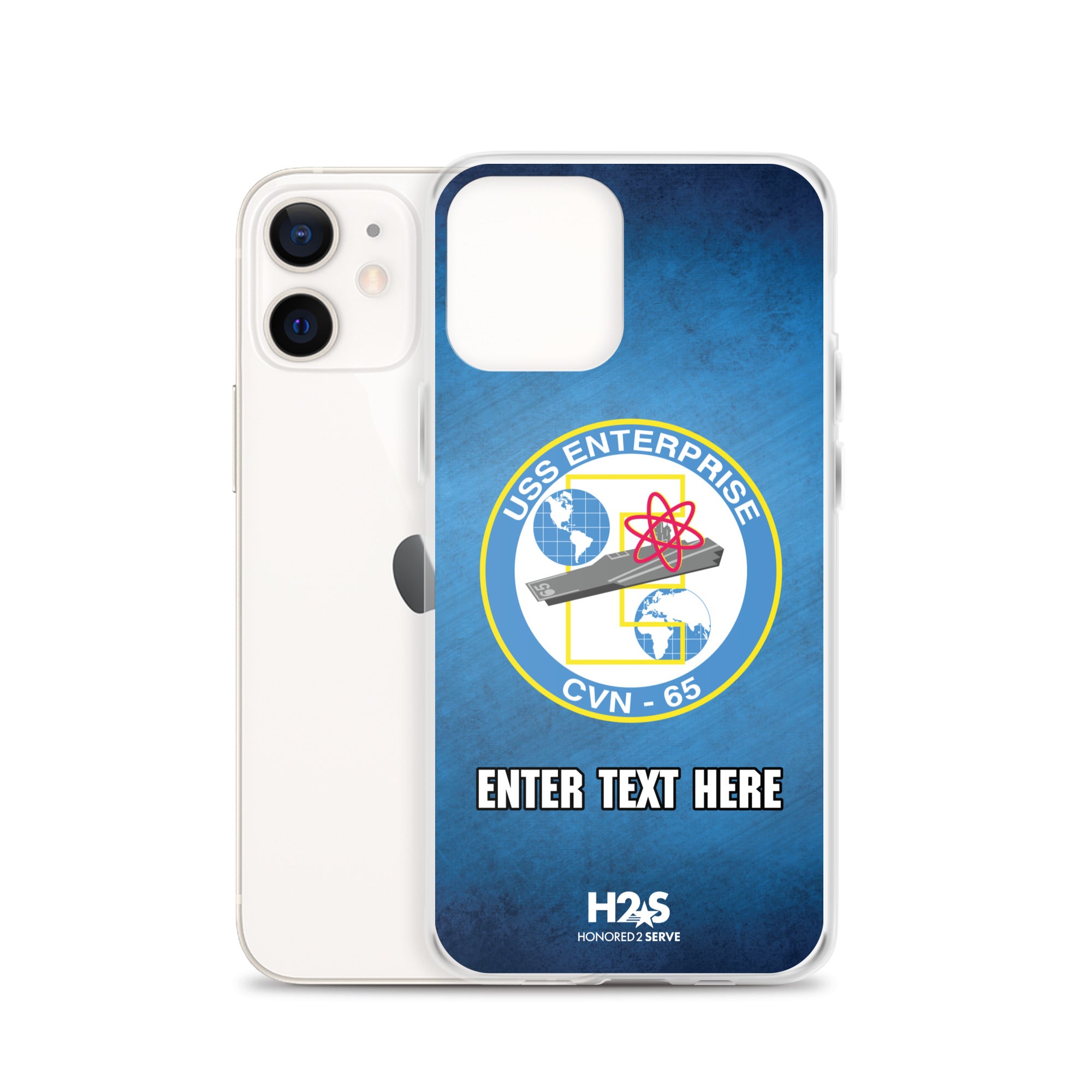 Customizable USS ENTERPRISE Clear Case for iPhone®