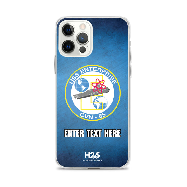 Customizable USS ENTERPRISE Clear Case for iPhone®