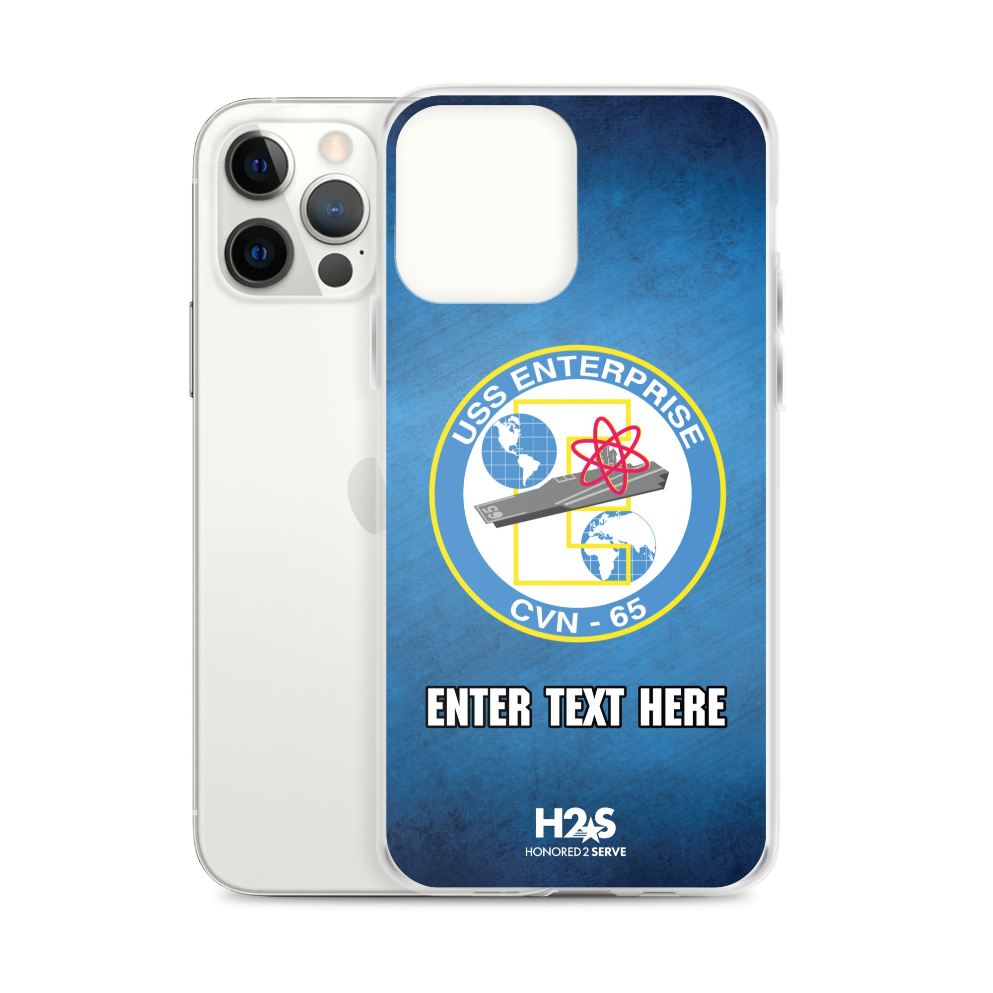 Customizable USS ENTERPRISE Clear Case for iPhone®