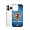 Customizable USS CARL VINSON Clear Case for iPhone®