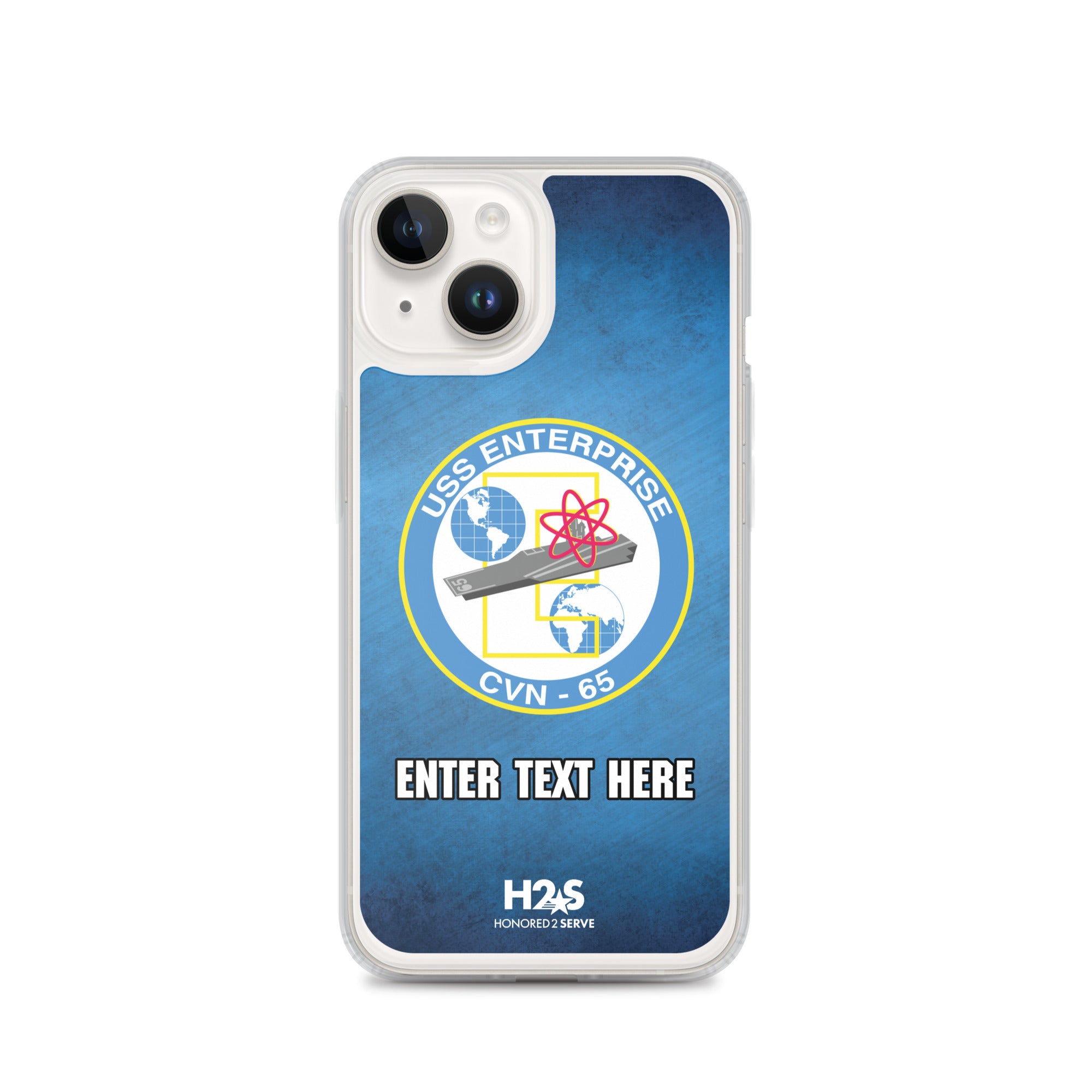 Customizable USS ENTERPRISE Clear Case for iPhone®