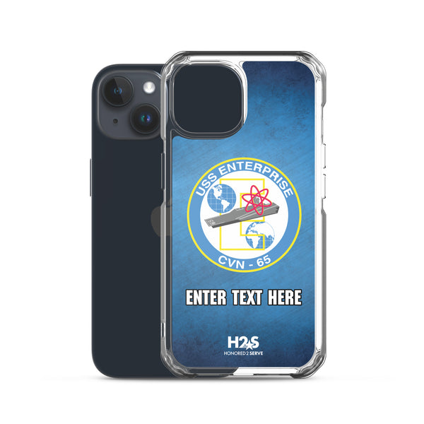 Customizable USS ENTERPRISE Clear Case for iPhone®