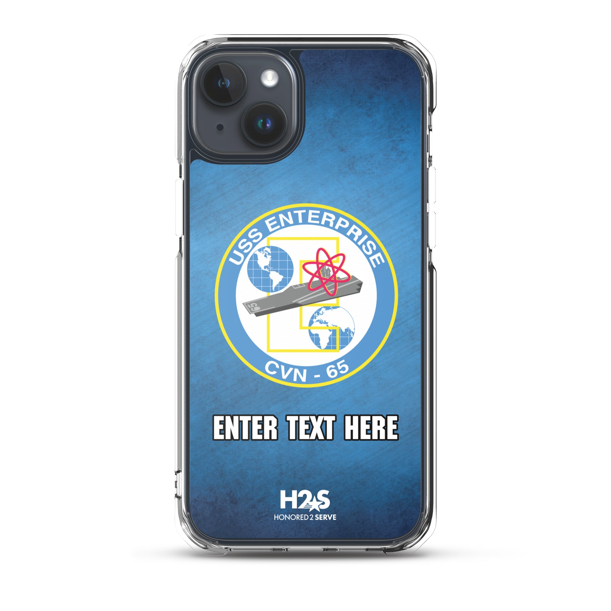 Customizable USS ENTERPRISE Clear Case for iPhone®