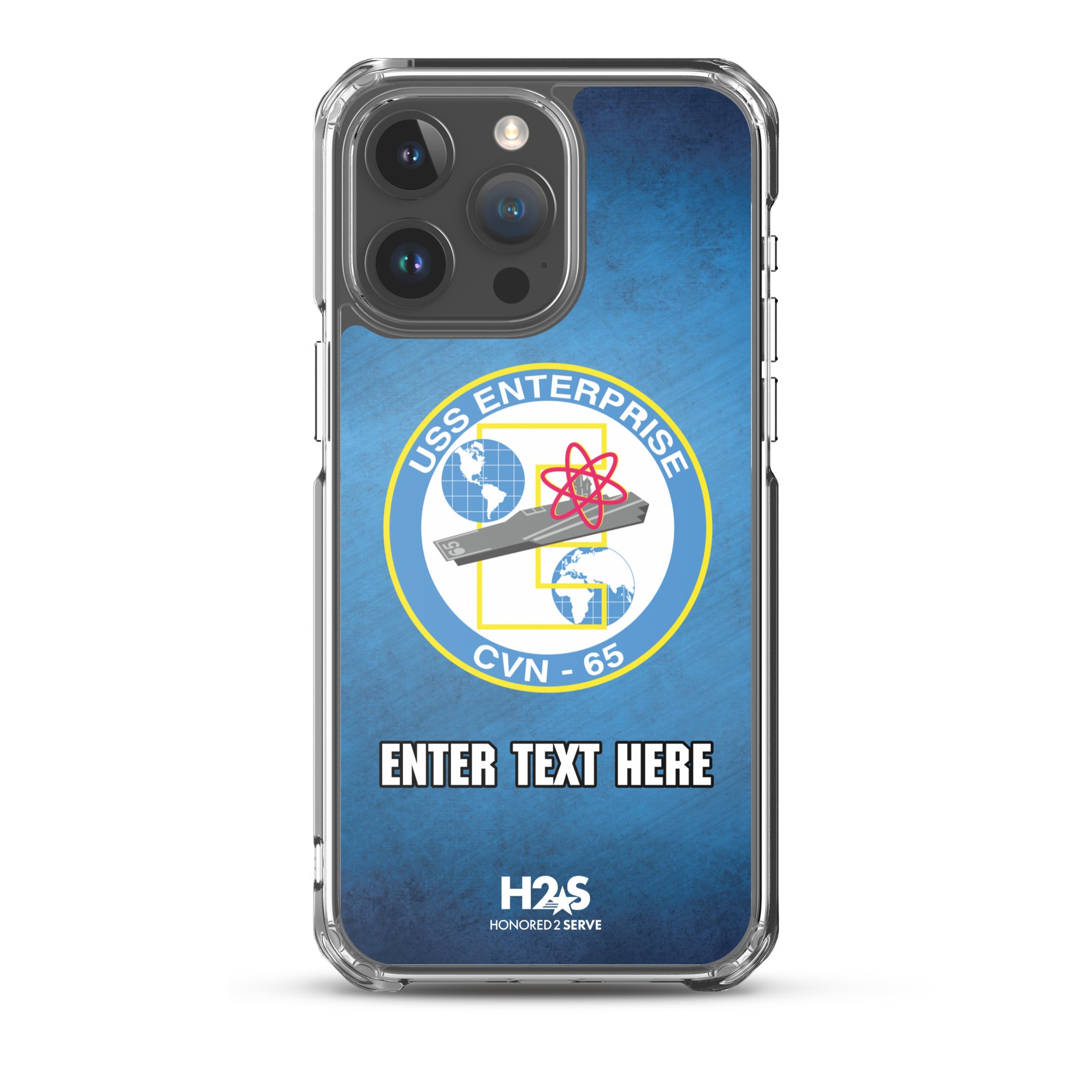 Customizable USS ENTERPRISE Clear Case for iPhone®