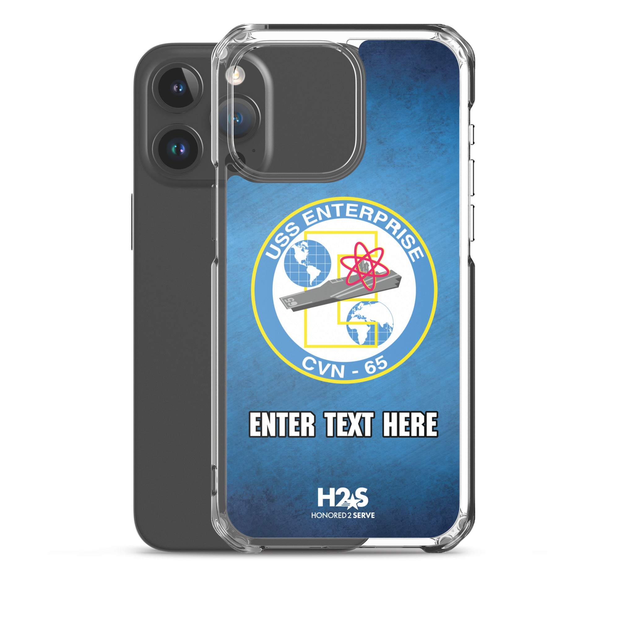 Customizable USS ENTERPRISE Clear Case for iPhone®