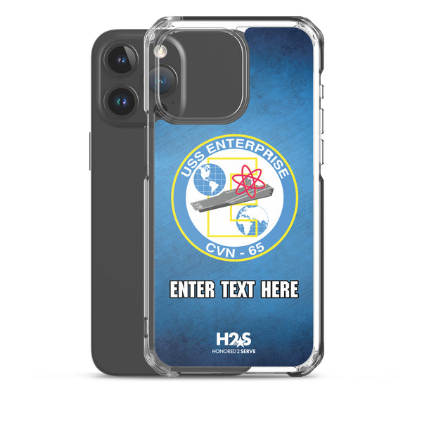 Customizable USS ENTERPRISE Clear Case for iPhone®