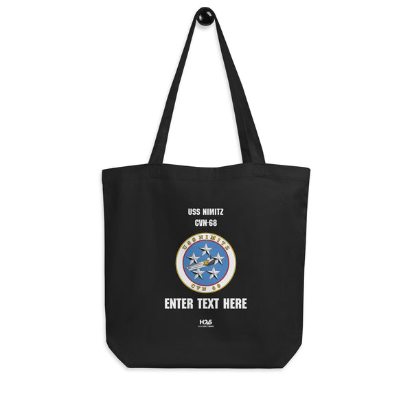 Customizable USS NIMITZ Eco Tote Bag