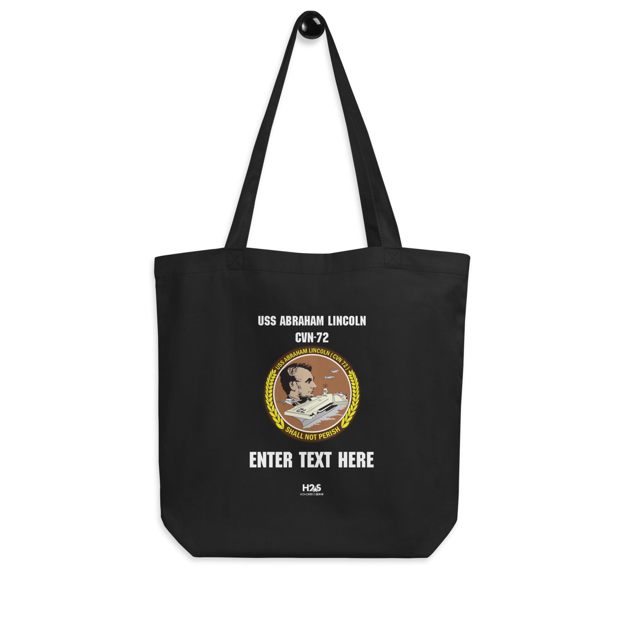 Customizable USS ABRAHAM LINCOLN Eco Tote Bag