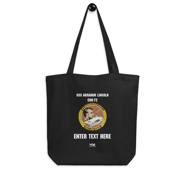 Customizable USS ABRAHAM LINCOLN Eco Tote Bag
