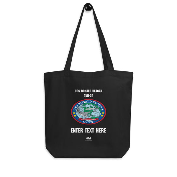 Customizable USS RONALD REAGAN Eco Tote Bag