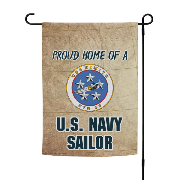 USS NIMITZ Garden flag