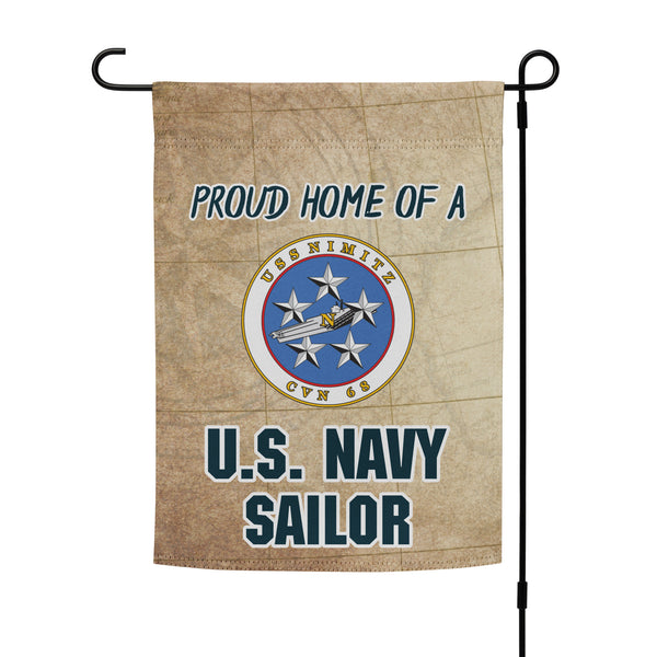 USS NIMITZ Garden flag