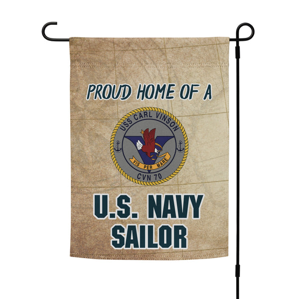 USS CARL VINSON Garden flag