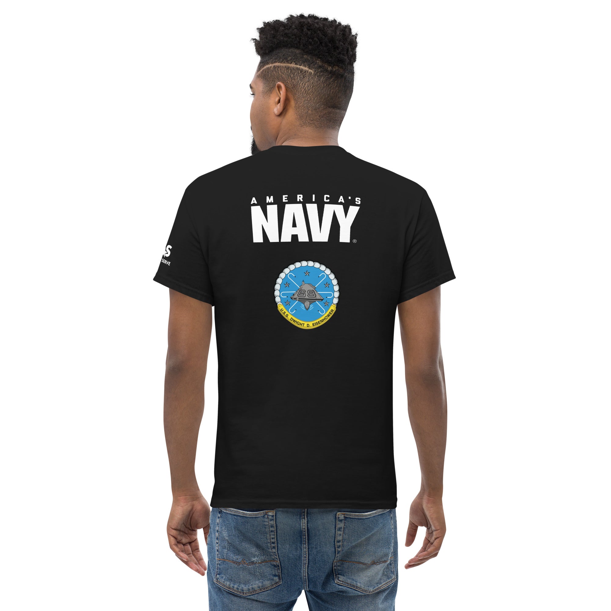 Proud Dad USS DWIGHT D. EISENHOWER tee