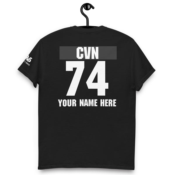 Customizable USS JOHN C. STENNIS Unisex classic tee