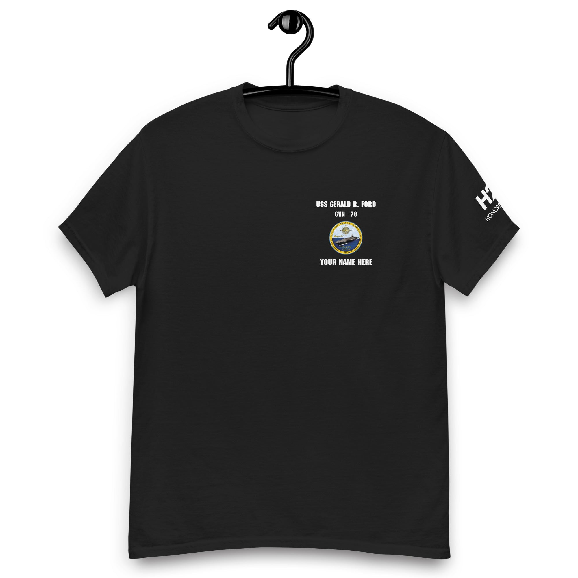 Customizable USS GERALD R. FORD Unisex classic tee