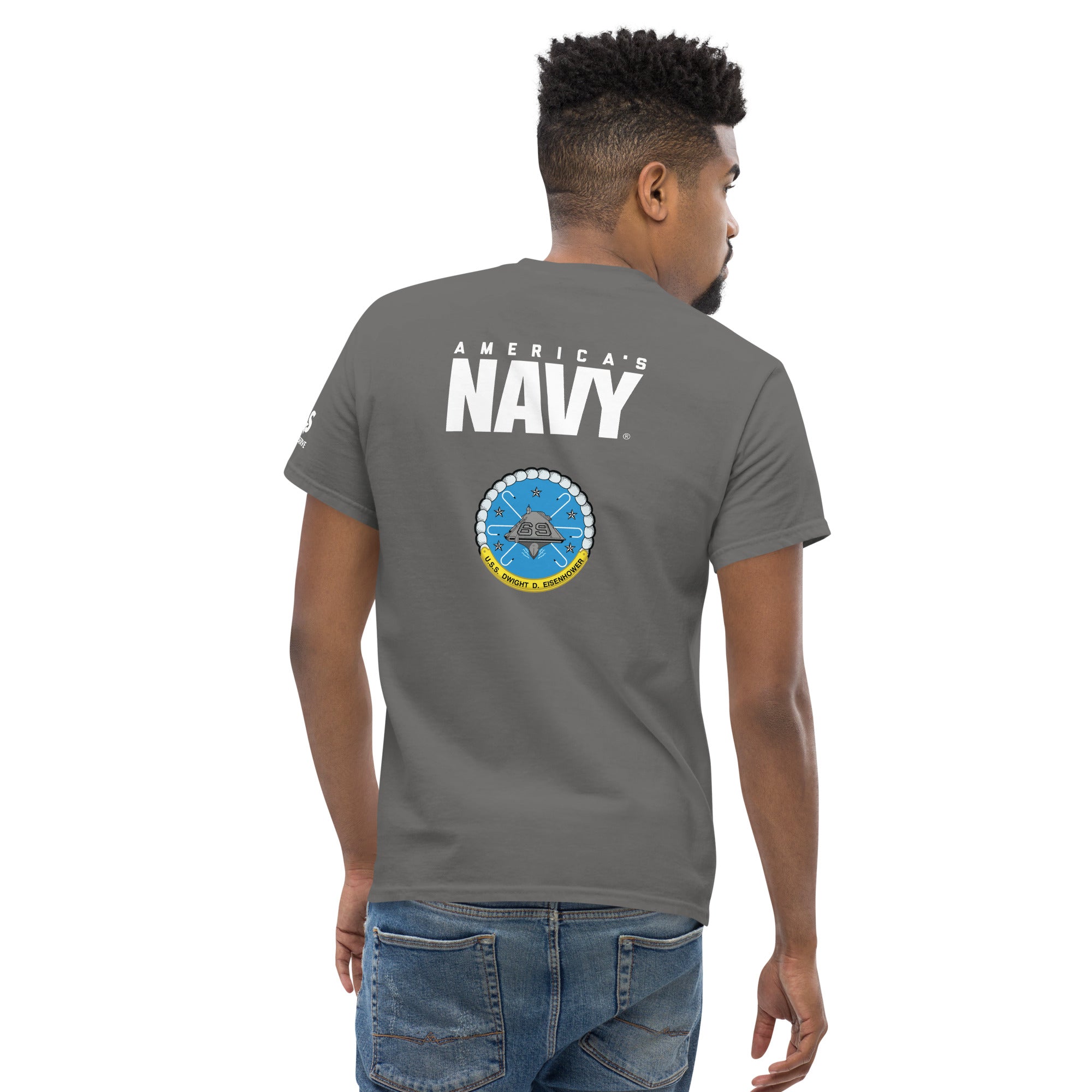 Proud Dad USS DWIGHT D. EISENHOWER tee
