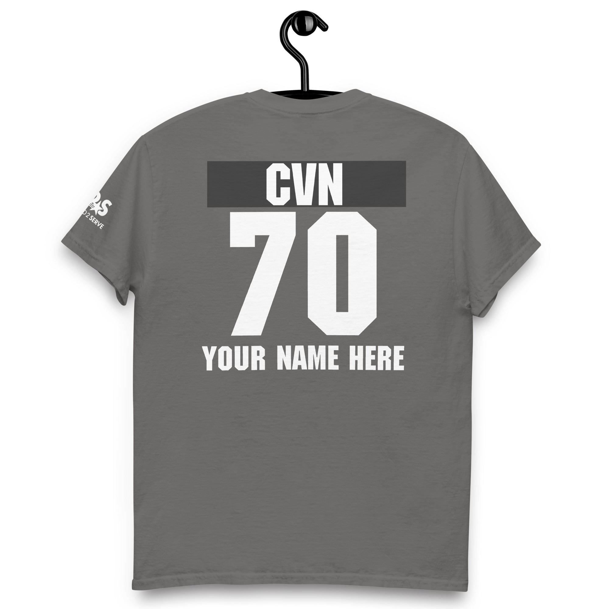 Customizable USS CARL VINSON Unisex classic tee