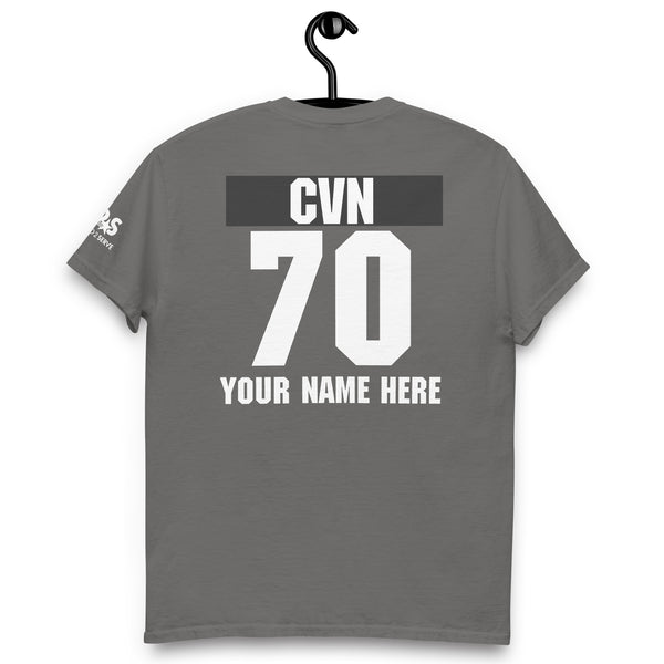 Customizable USS CARL VINSON Unisex classic tee