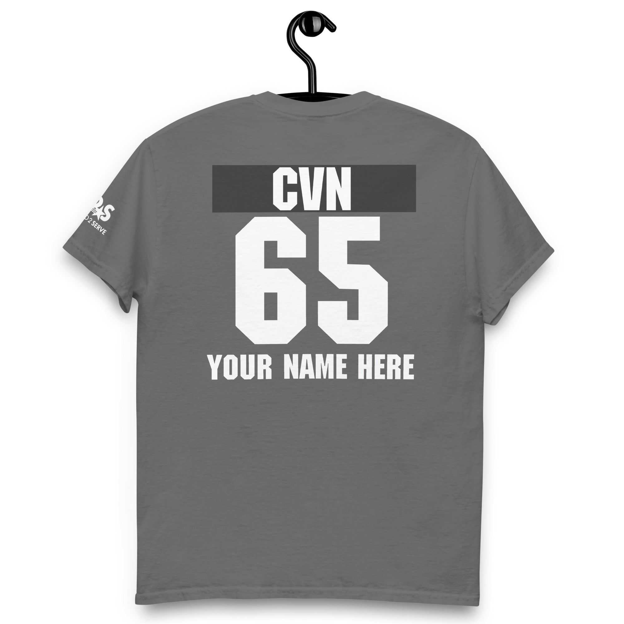 Customizable USS ENTERPRISE Unisex classic tee