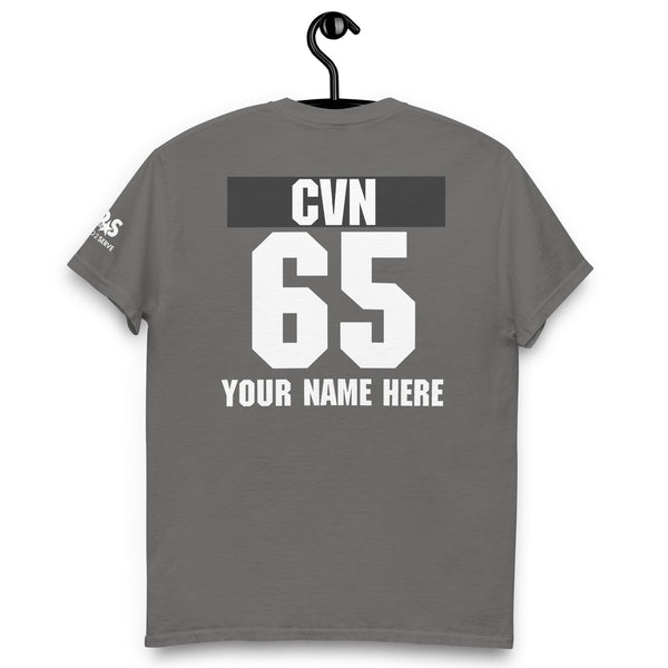 Customizable USS ENTERPRISE Unisex classic tee