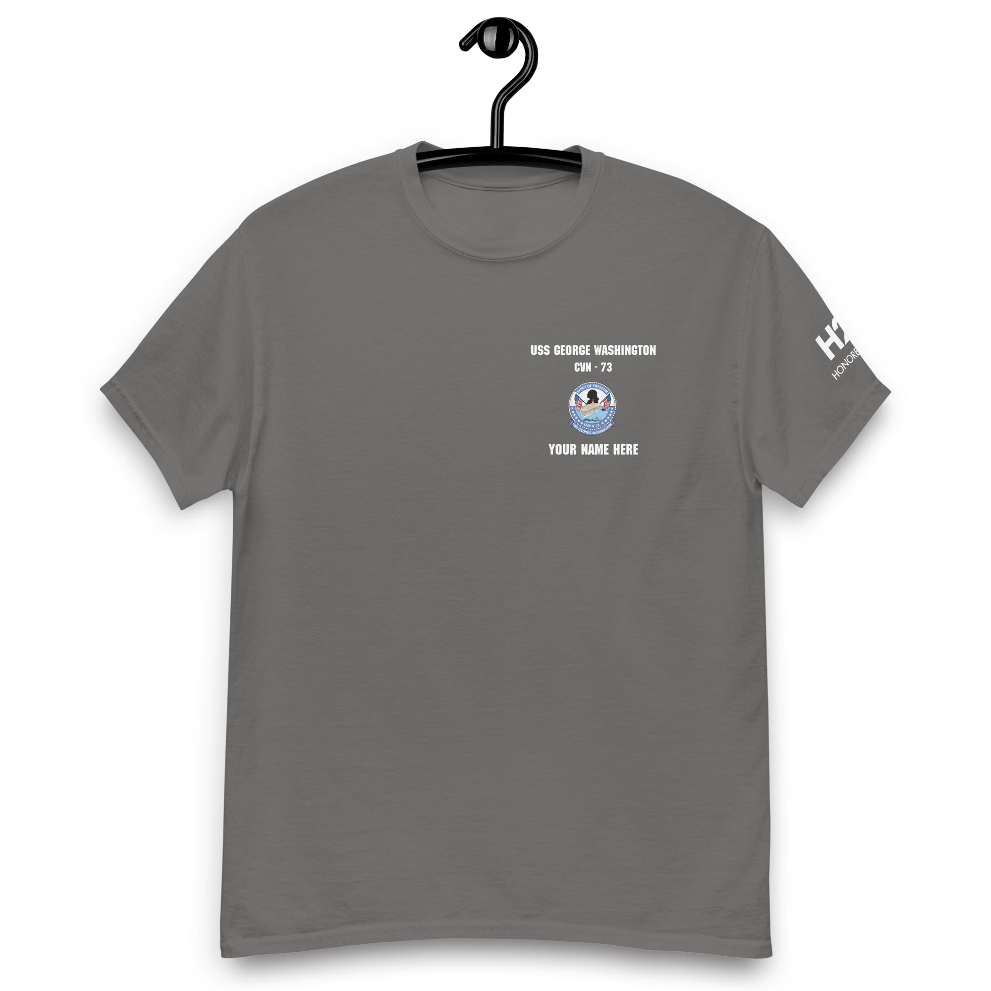 Customizable USS GEORGE WASHINGTON Unisex classic tee