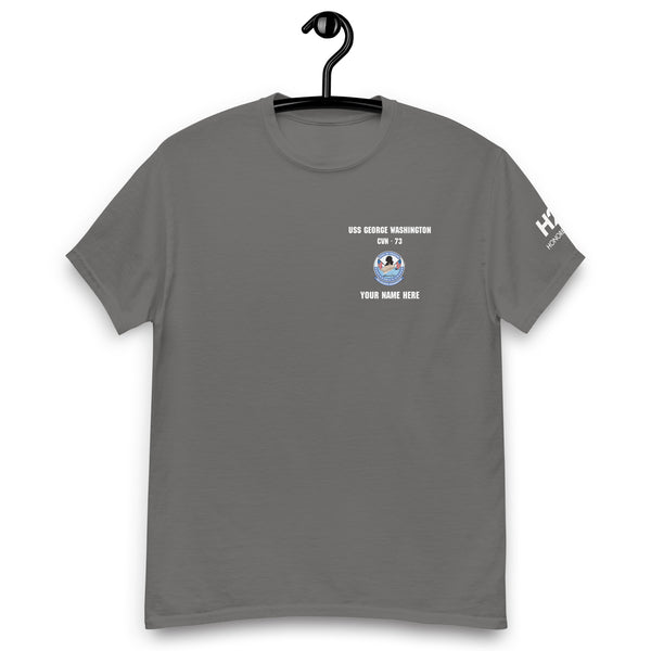 Customizable USS GEORGE WASHINGTON Unisex classic tee