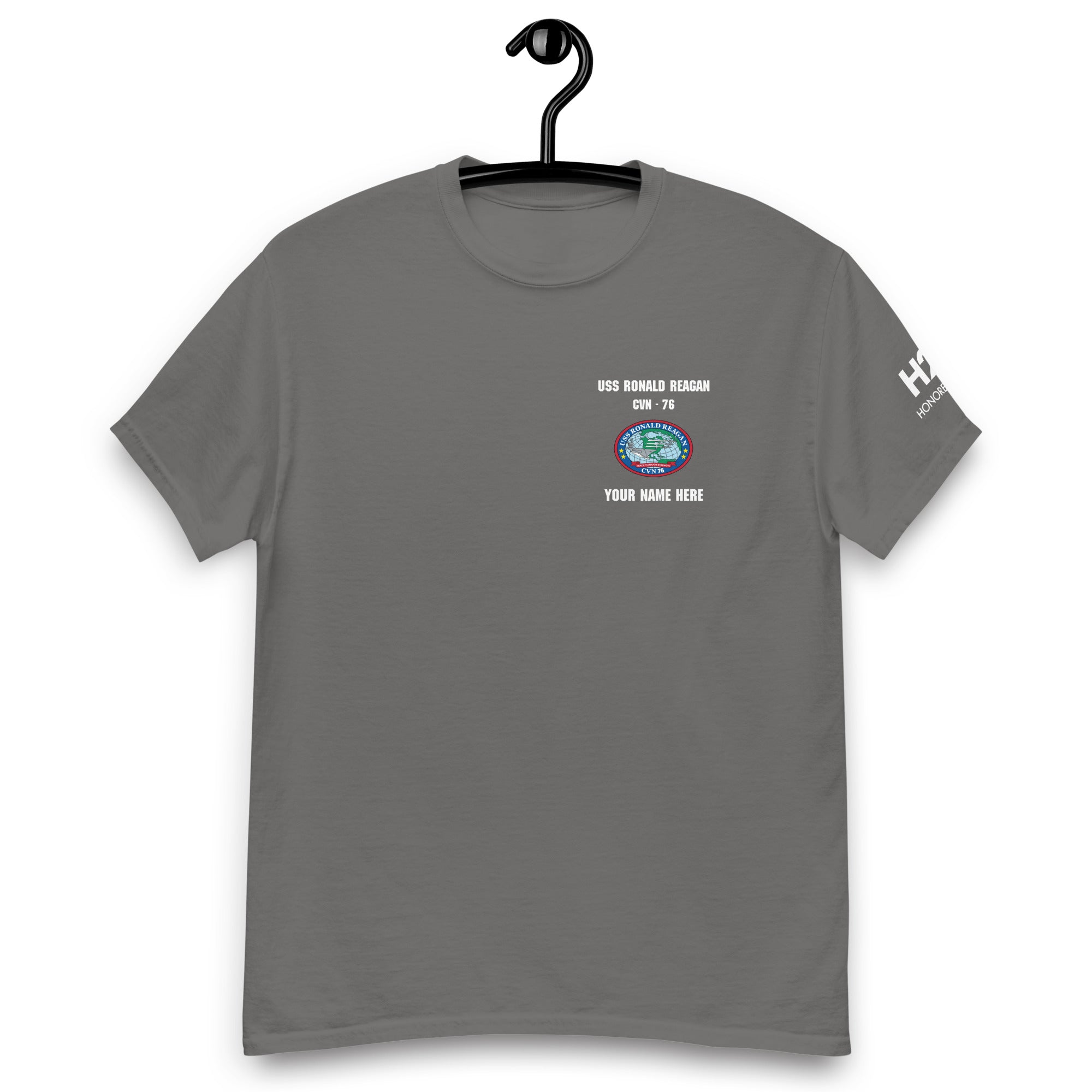 Customizable USS RONALD REAGAN Unisex classic tee