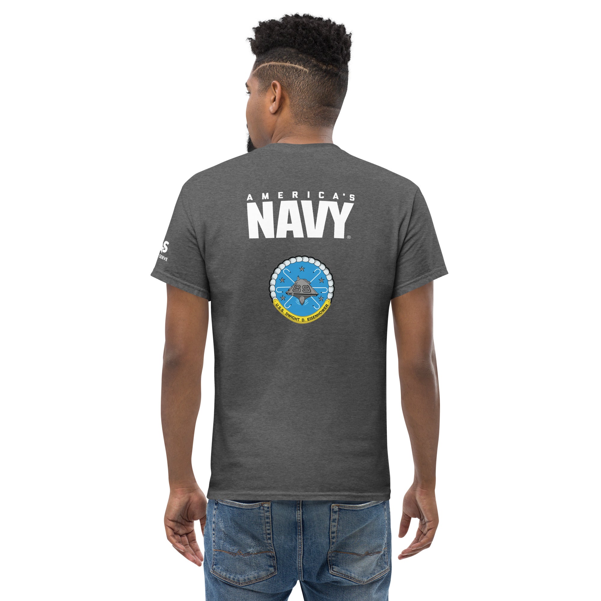 Proud Dad USS DWIGHT D. EISENHOWER tee