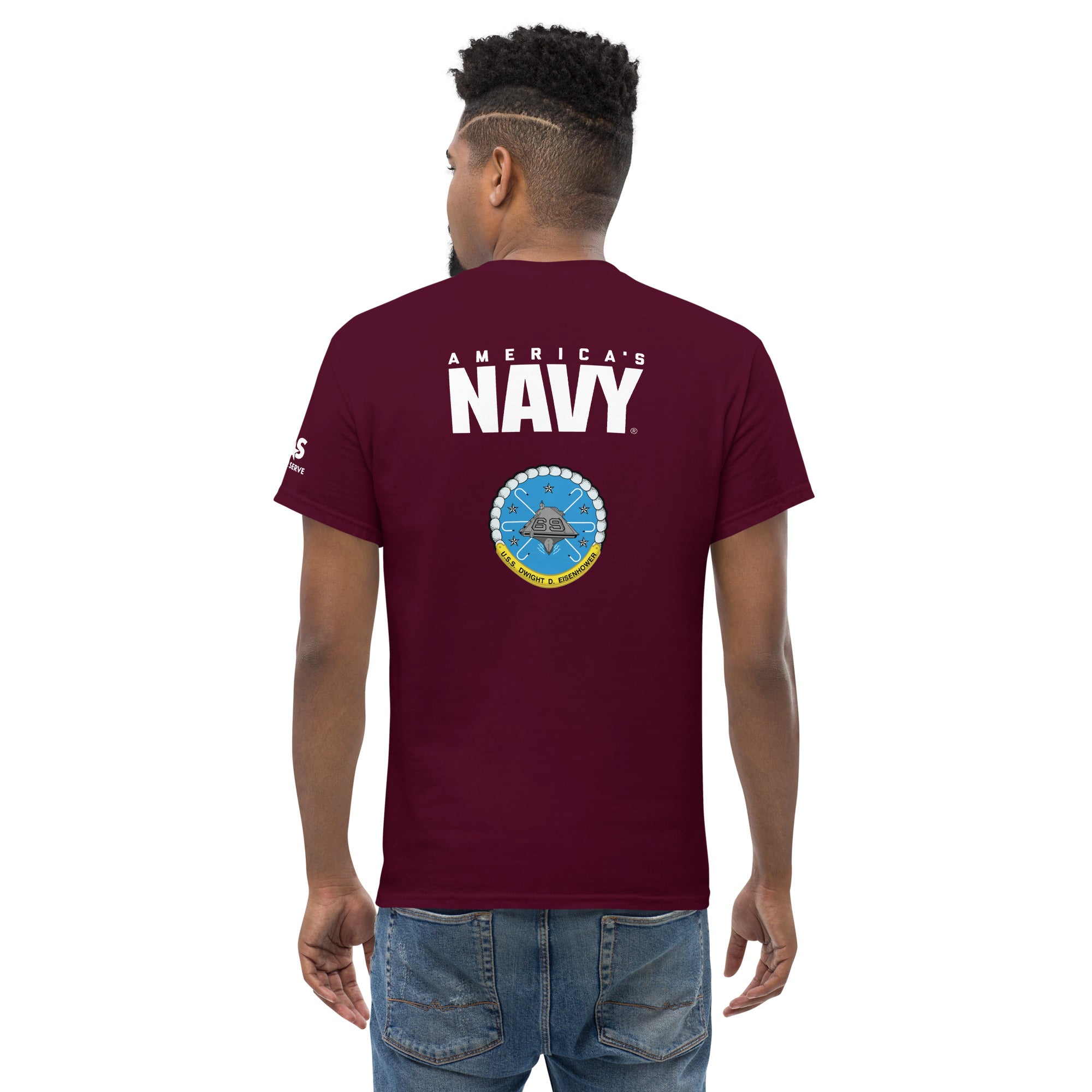 Proud Dad USS DWIGHT D. EISENHOWER tee