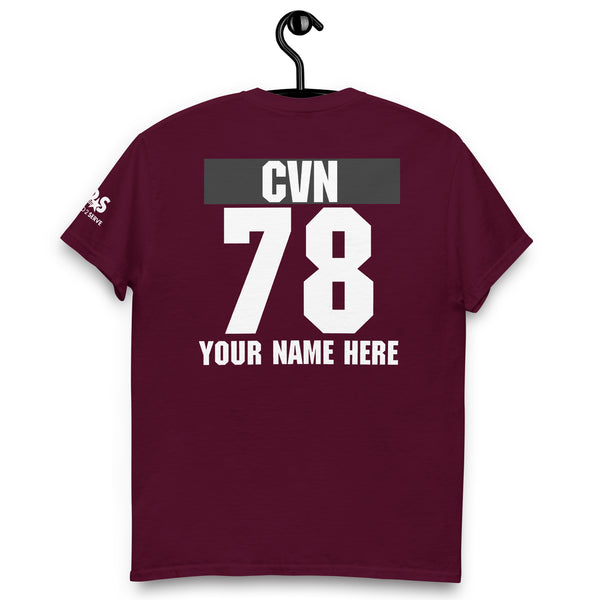 Customizable USS GERALD R. FORD Unisex classic tee