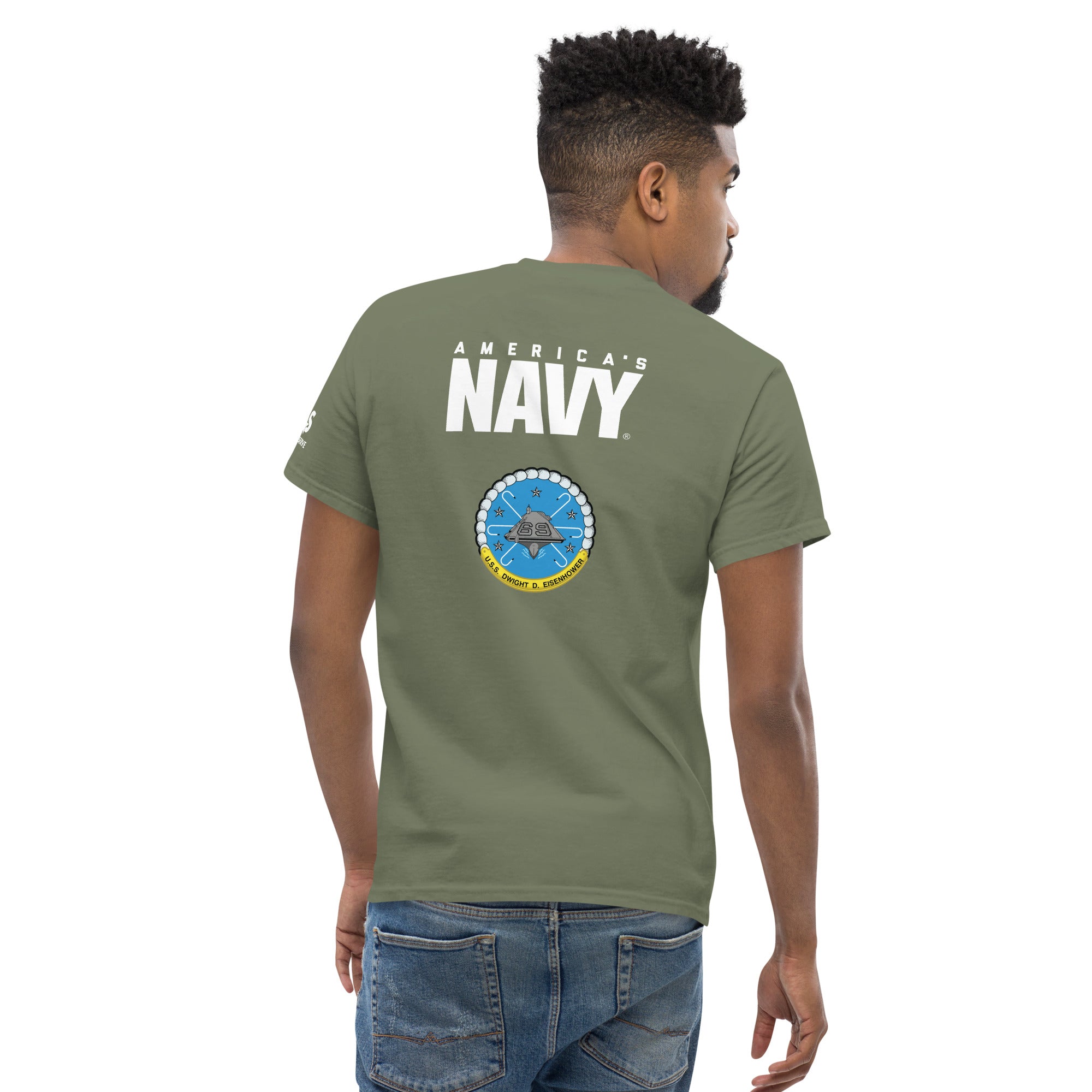 Proud Dad USS DWIGHT D. EISENHOWER tee