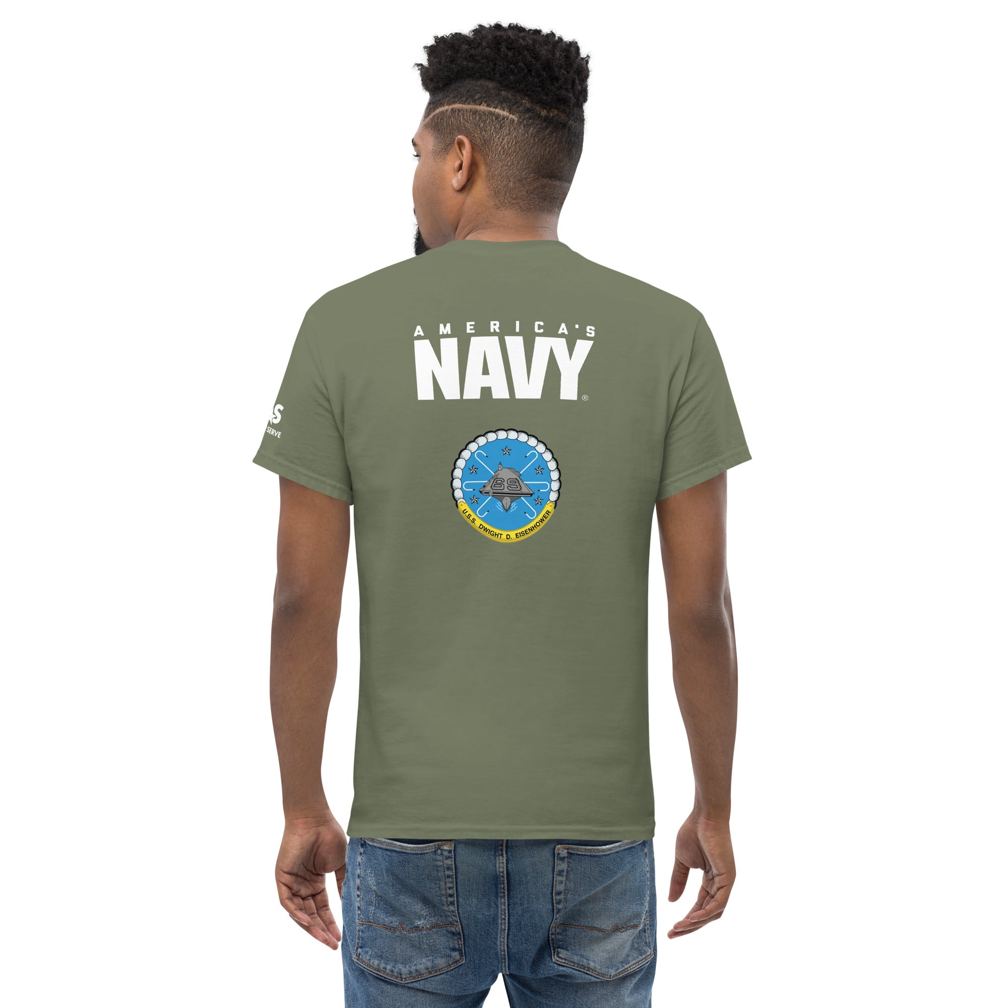 Proud Dad USS DWIGHT D. EISENHOWER tee