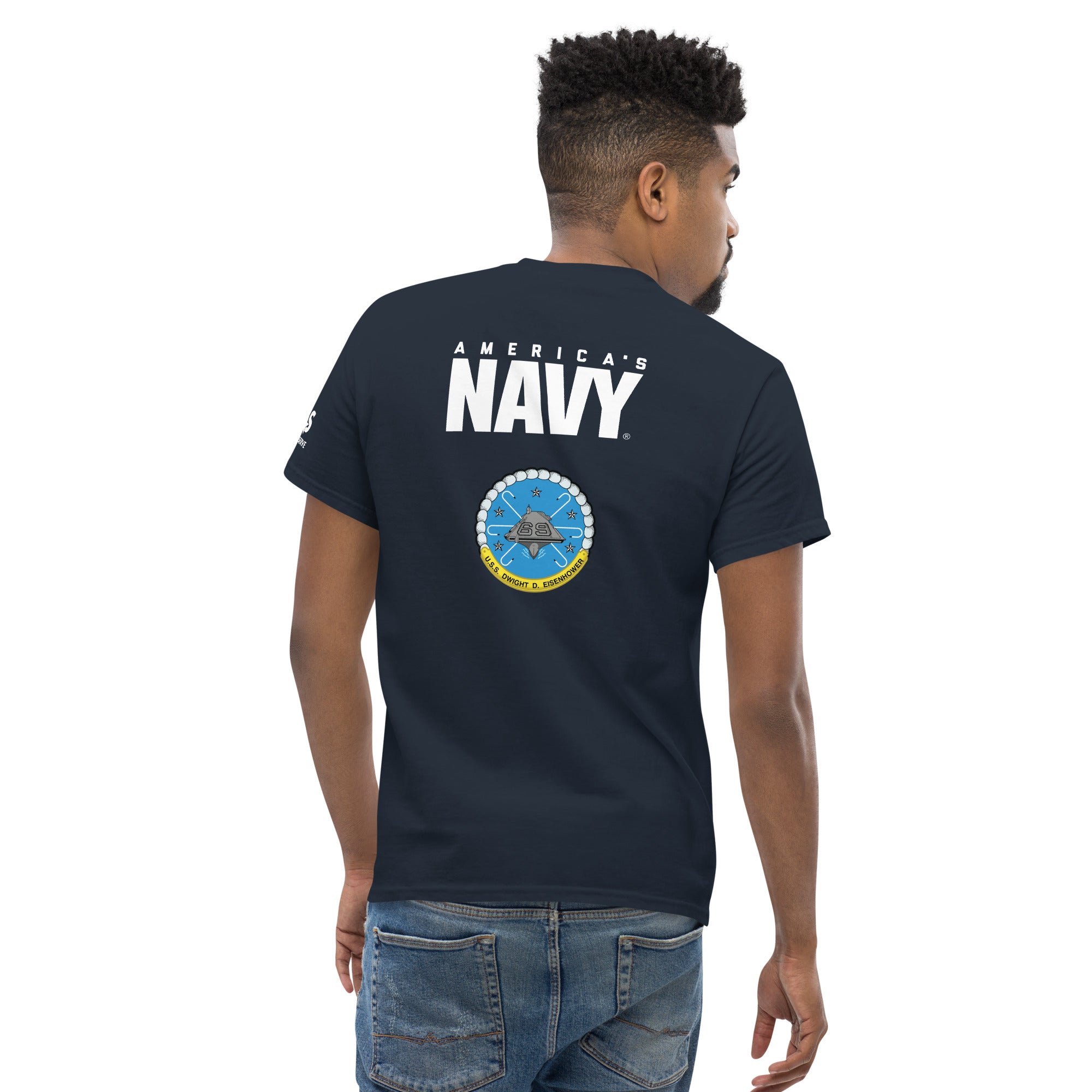 Proud Dad USS DWIGHT D. EISENHOWER tee