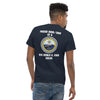 Customizable Navy Mom/Dad USS GERALD R. FORD Unisex classic tee