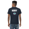 Customizable Proud Navy Dad USS RONALD REAGAN Men's classic tee