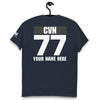 Customizable USS GEORGE H.W. BUSH Unisex classic tee